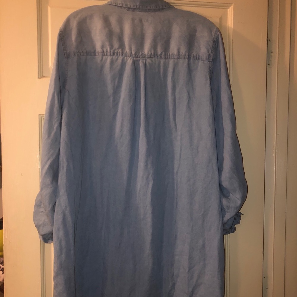 Denim Quarter Sleeve Dress